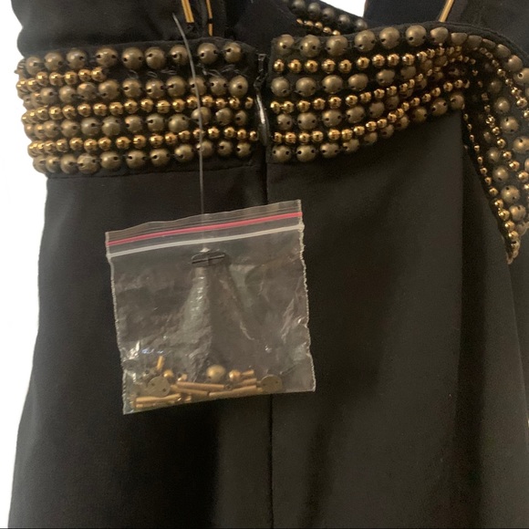 NWOT Revolve Ale by Alessandra Iria black beaded mini dress - Picture 6 of 6